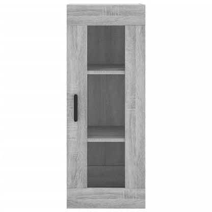 Highboard Grey Sonoma 34,5x34x180 cm Engineered Wood