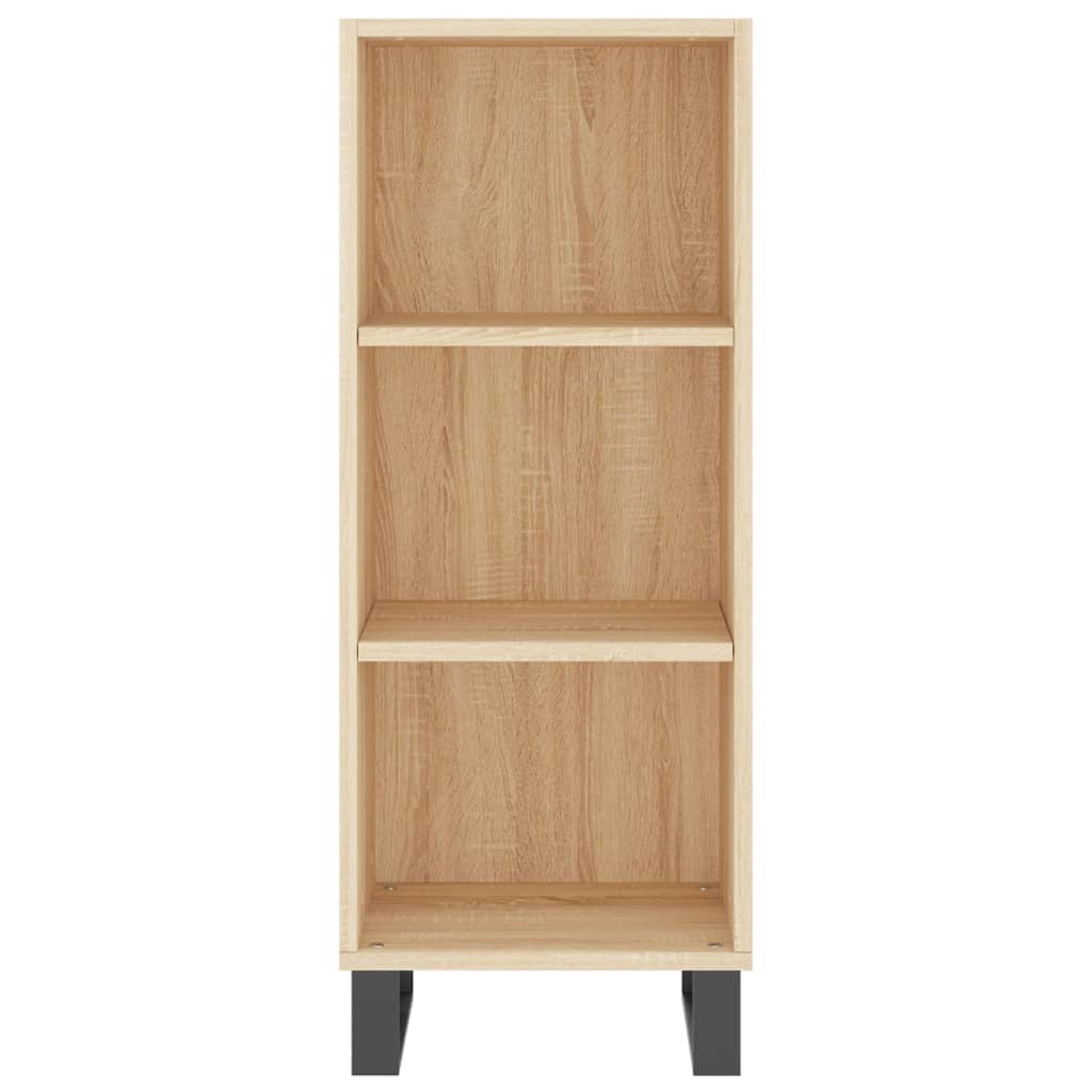 Highboard Sonoma Oak 34.5x34x180 cm Engineered Wood