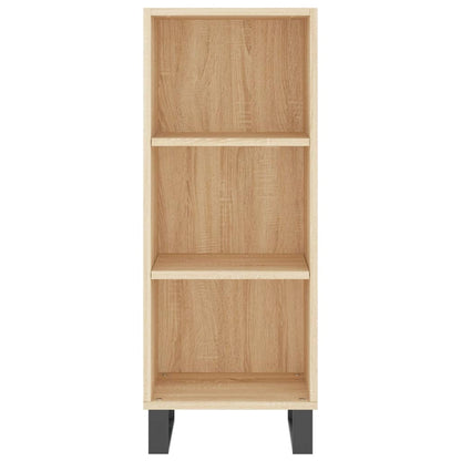 Highboard Sonoma Oak 34.5x34x180 cm Engineered Wood