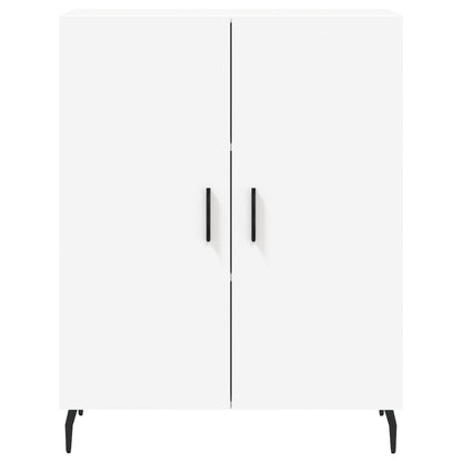 Highboard White 69.5x34x180 cm Engineered Wood