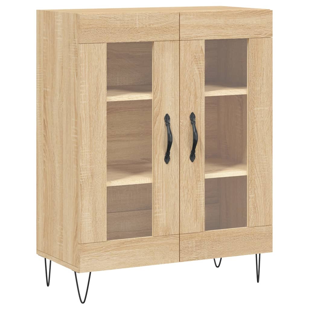 Highboard Sonoma Oak 69,5x34x180 cm Engineered Wood