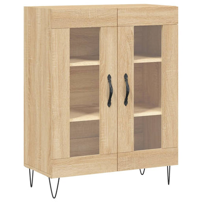 Highboard Sonoma Oak 69,5x34x180 cm Engineered Wood