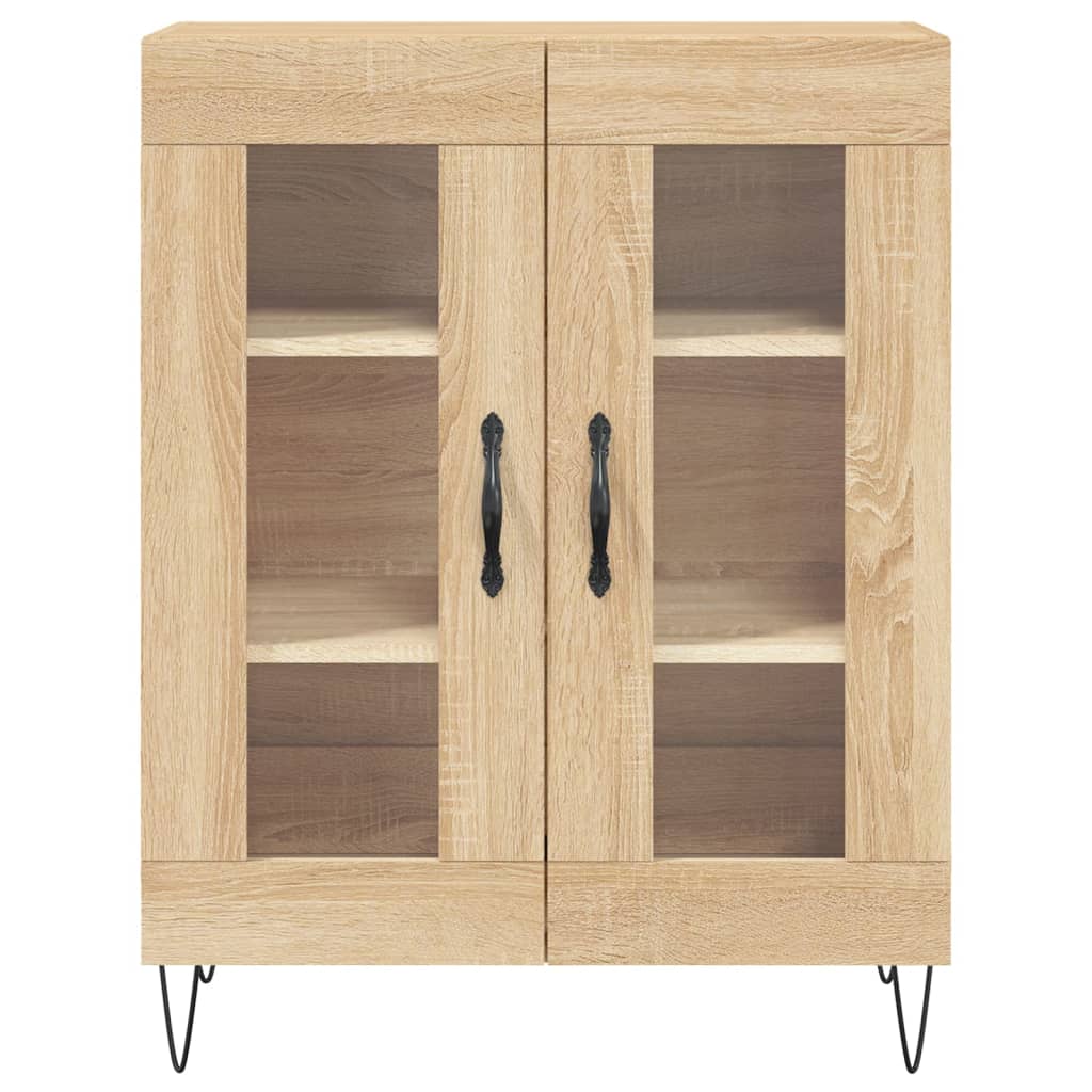 Highboard Sonoma Oak 69,5x34x180 cm Engineered Wood