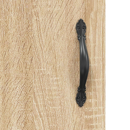Highboard Sonoma Oak 69,5x34x180 cm Engineered Wood