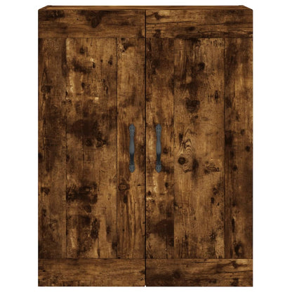 Highboard Smoked Oak 69,5x34x180 cm Engineered Wood