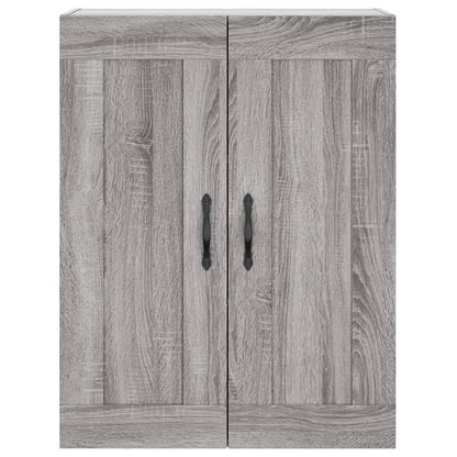 Highboard Grey Sonoma 69,5x34x180 cm Engineered Wood