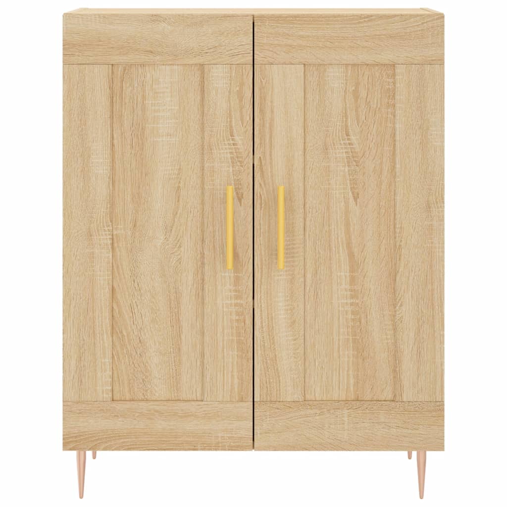 Highboard Sonoma Oak 69,5x34x180 cm Engineered Wood