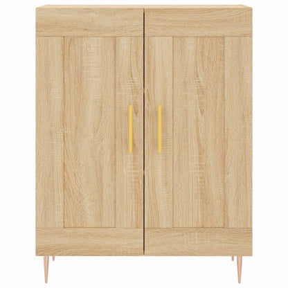 Highboard Sonoma Oak 69,5x34x180 cm Engineered Wood