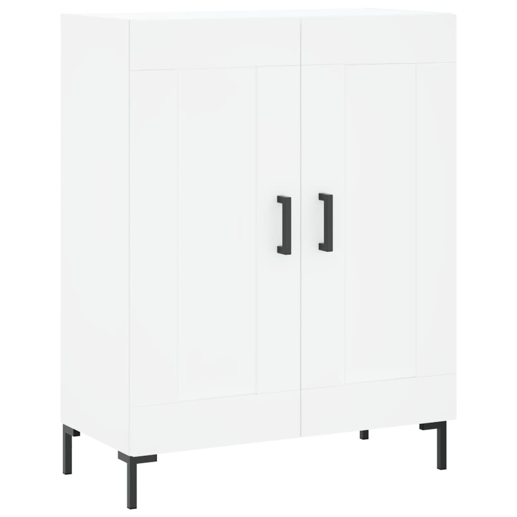 Highboard White 69,5x34x180 cm Engineered Wood