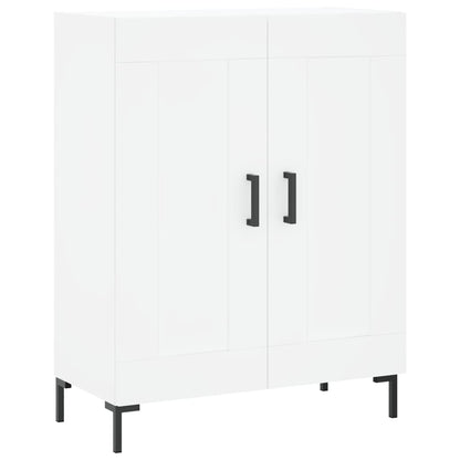 Highboard White 69,5x34x180 cm Engineered Wood