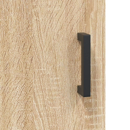 Highboard Sonoma Oak 69,5x34x180 cm Engineered Wood