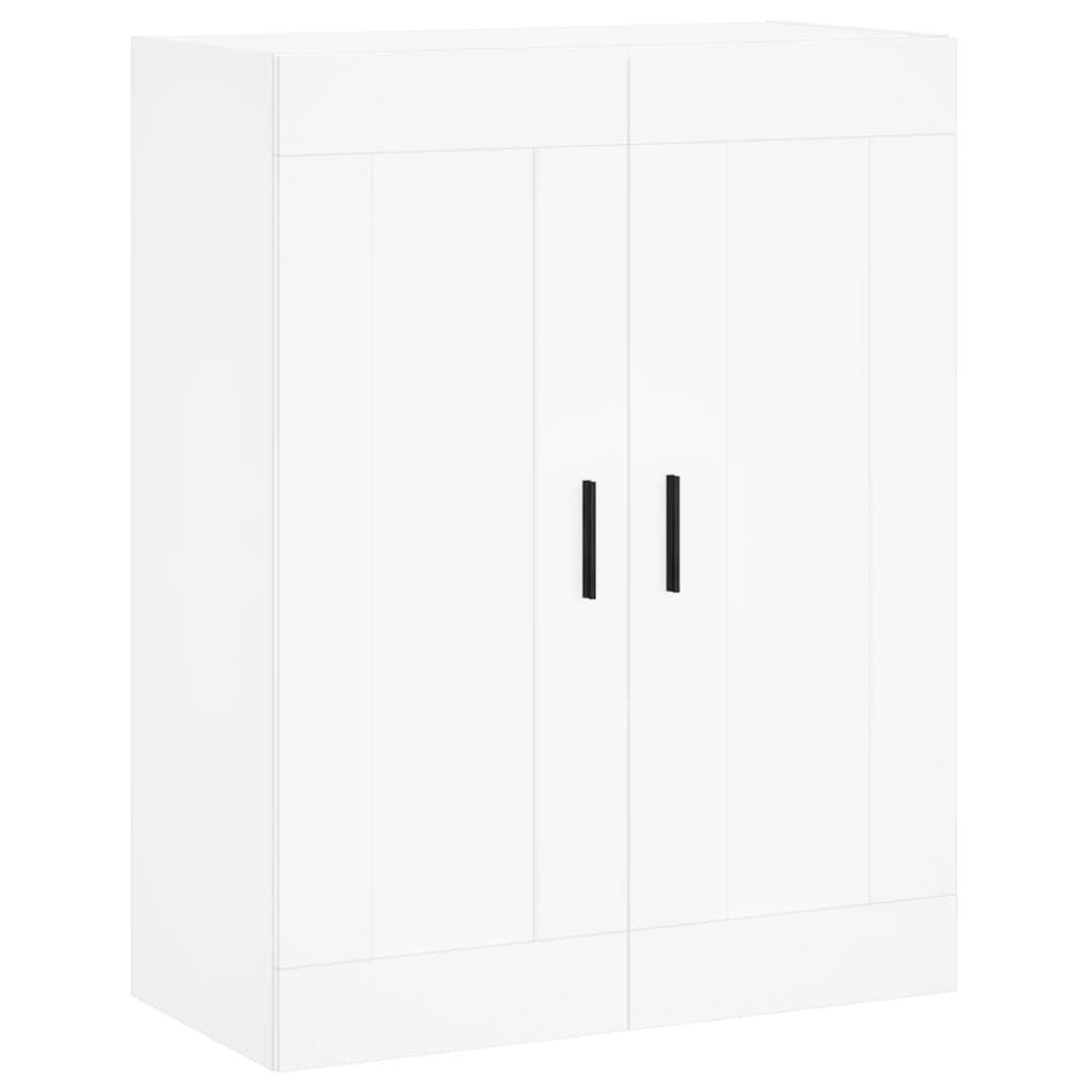 Highboard White 69,5x34x180 cm Engineered Wood