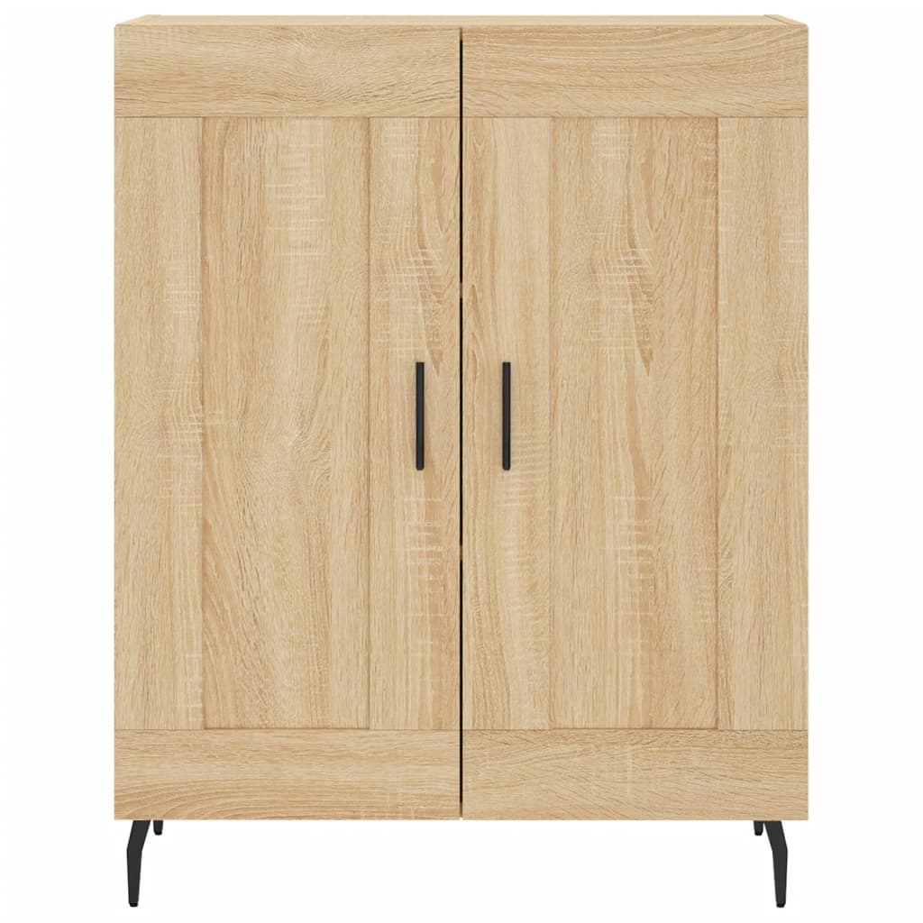 Highboard Sonoma Oak 69,5x34x180 cm Engineered Wood
