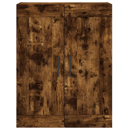 Highboard Smoked Oak 69,5x34x180 cm Engineered Wood