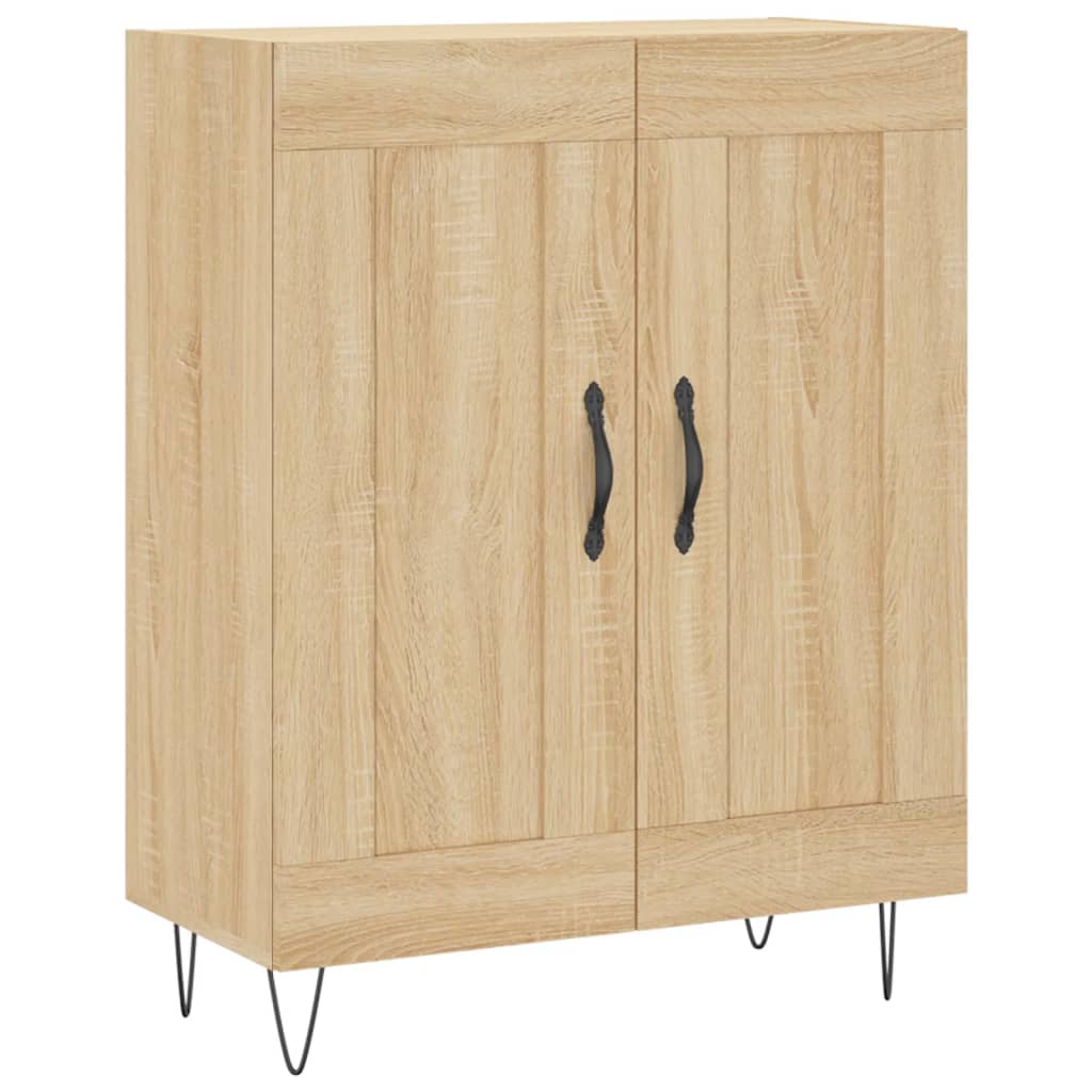 Highboard Sonoma Oak 69,5x34x180 cm Engineered Wood