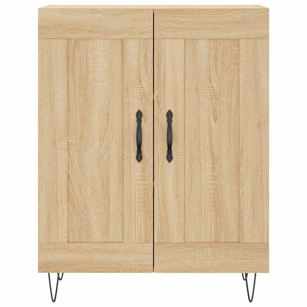Highboard Sonoma Oak 69,5x34x180 cm Engineered Wood