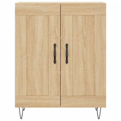 Highboard Sonoma Oak 69,5x34x180 cm Engineered Wood