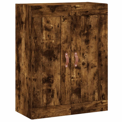 Highboard Smoked Oak 69,5x34x180 cm Engineered Wood