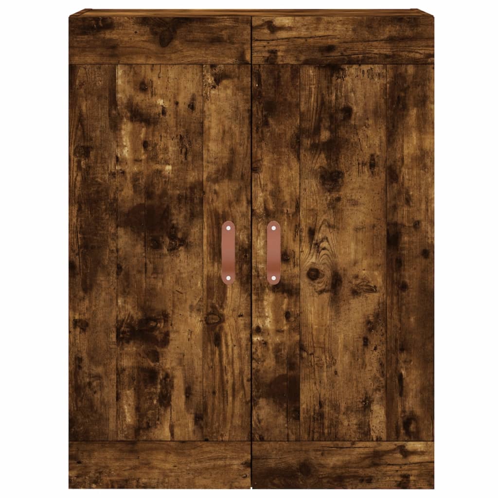 Highboard Smoked Oak 69,5x34x180 cm Engineered Wood