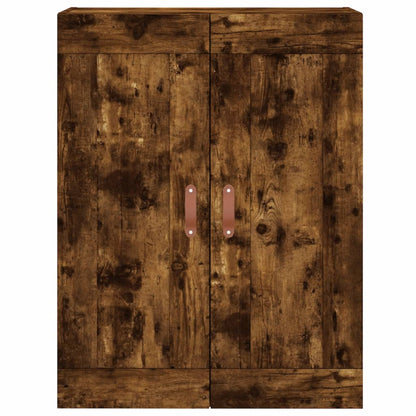 Highboard Smoked Oak 69,5x34x180 cm Engineered Wood