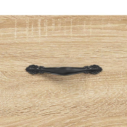 Highboard Sonoma Oak 69,5x34x180 cm Engineered Wood