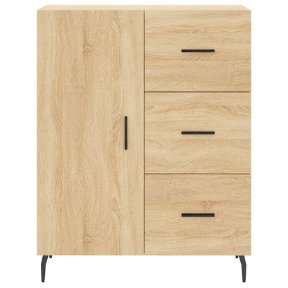 Highboard Sonoma Oak 69,5x34x180 cm Engineered Wood