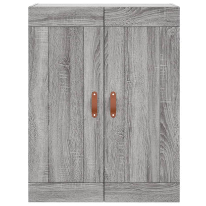 Highboard Grey Sonoma 69.5x34x180 cm Engineered Wood