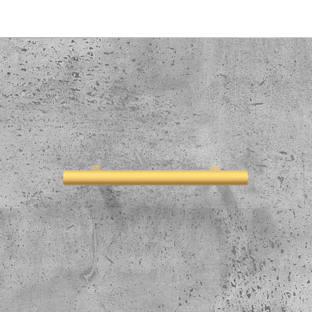 Highboard Concrete Grey 69,5x34x180 cm Engineered Wood