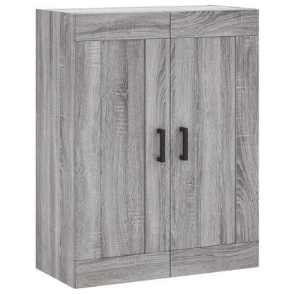 Highboard Grey Sonoma 69,5x34x180 cm Engineered Wood