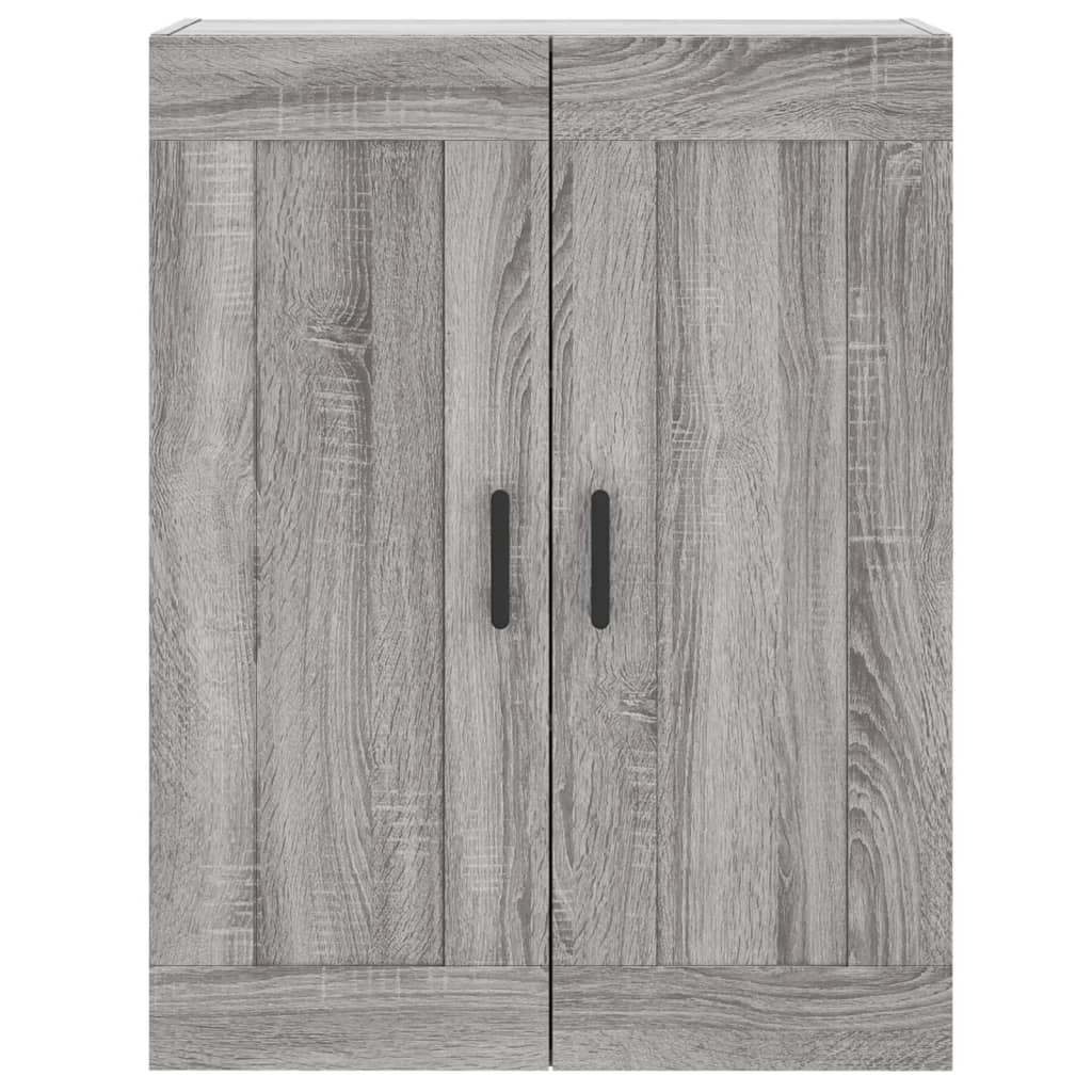 Highboard Grey Sonoma 69,5x34x180 cm Engineered Wood