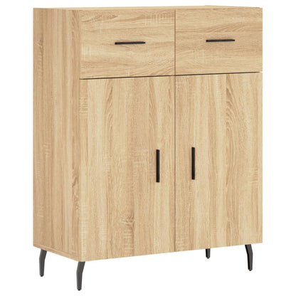Highboard Sonoma Oak 69,5x34x180 cm Engineered Wood