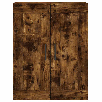 Highboard Smoked Oak 69,5x34x180 cm Engineered Wood