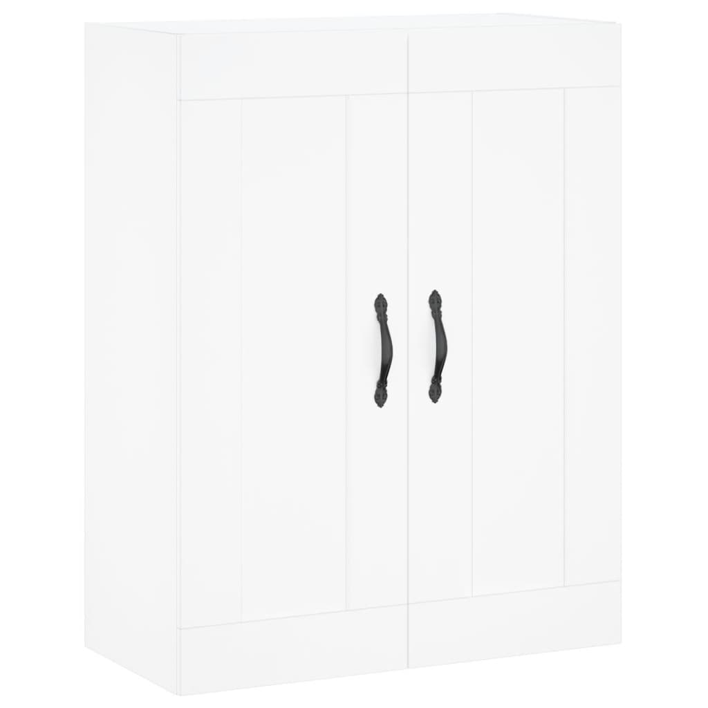 Highboard White 69,5x34x180 cm Engineered Wood