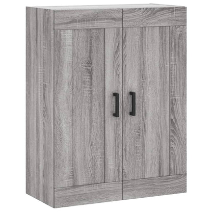 Highboard Grey Sonoma 69,5x34x180 cm Engineered Wood