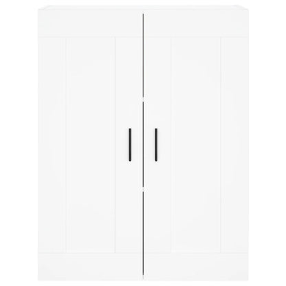 Highboard White 69,5x34x180 cm Engineered Wood