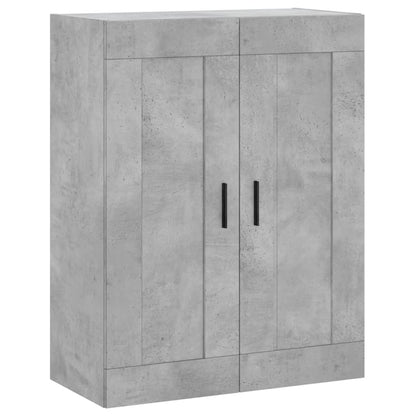 Highboard Concrete Grey 69,5x34x180 cm Engineered Wood