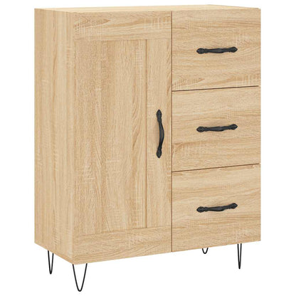 Highboard Sonoma Oak 69,5x34x180 cm Engineered Wood