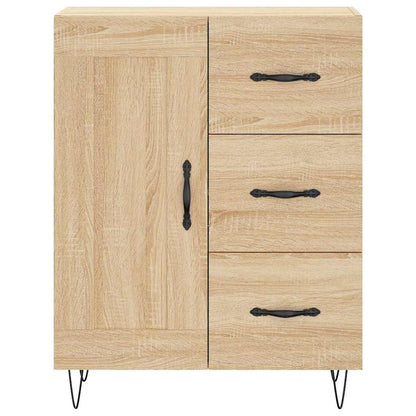 Highboard Sonoma Oak 69,5x34x180 cm Engineered Wood