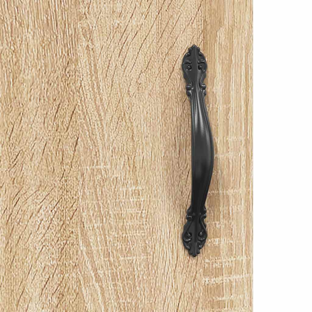 Highboard Sonoma Oak 69,5x34x180 cm Engineered Wood