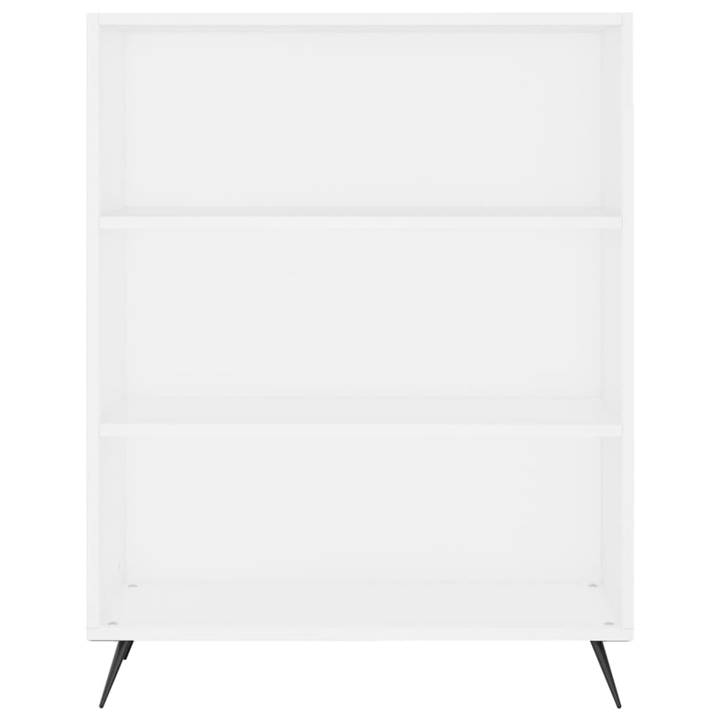 Highboard White 69.5x34x180 cm Engineered Wood