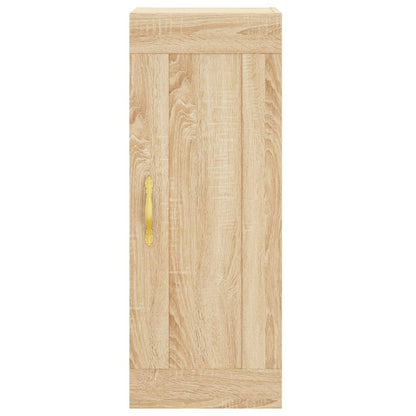 Highboard Sonoma Oak 34,5x34x180 cm Engineered Wood