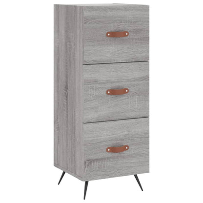 Highboard Grey Sonoma 34,5x34x180 cm Engineered Wood