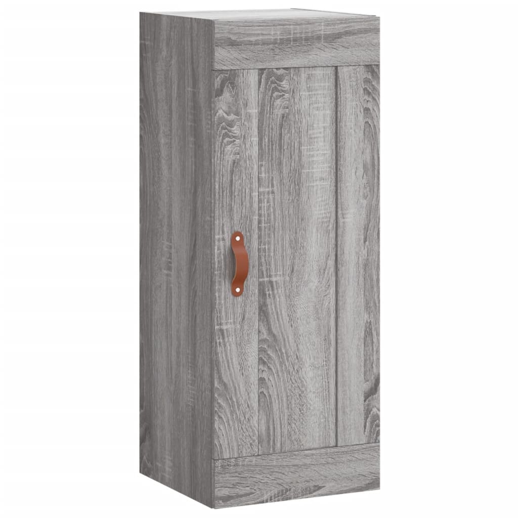 Highboard Grey Sonoma 34,5x34x180 cm Engineered Wood