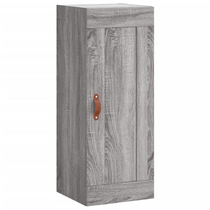 Highboard Grey Sonoma 34,5x34x180 cm Engineered Wood