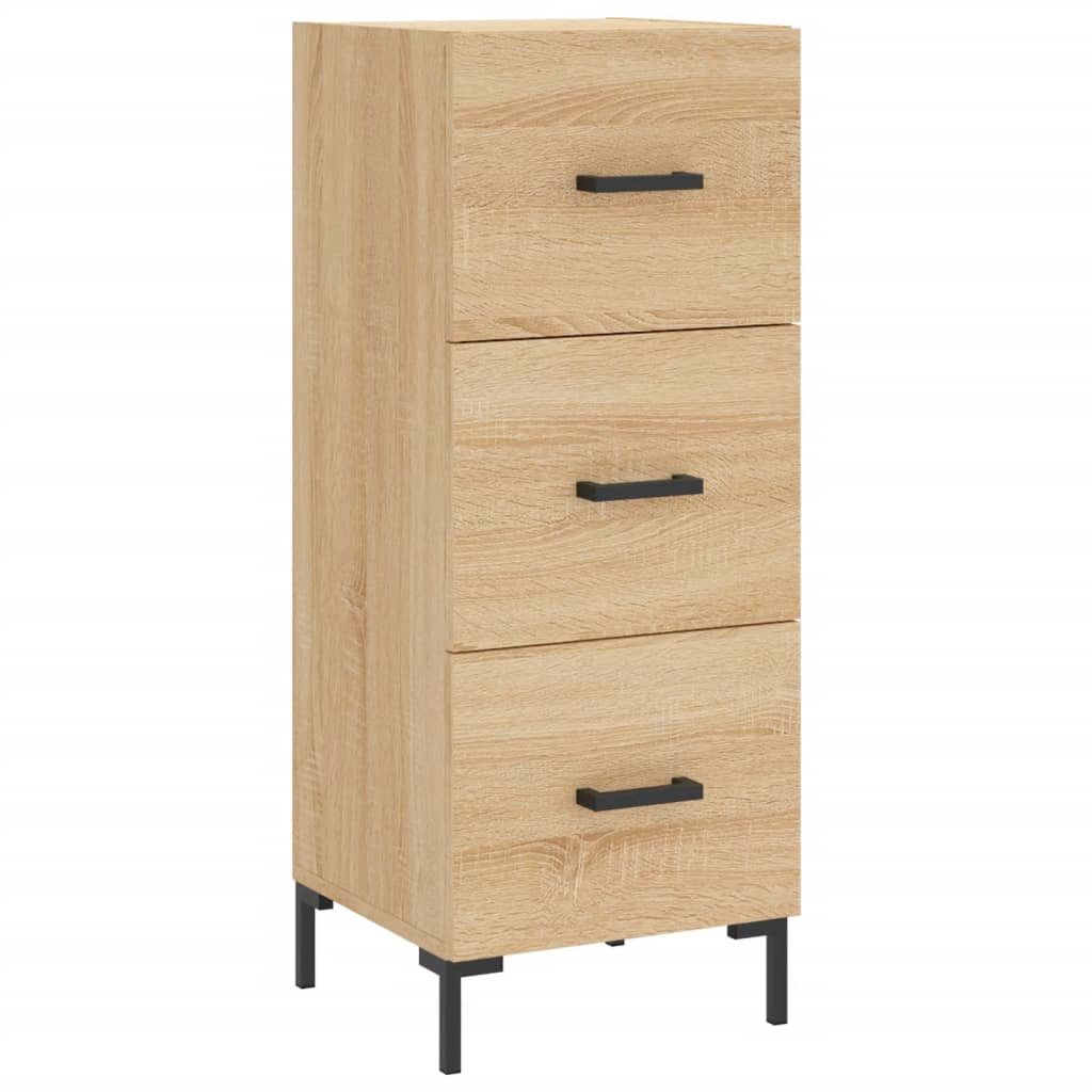 Highboard Sonoma Oak 34.5x34x180 cm Engineered Wood