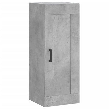 Highboard Concrete Grey 34,5x34x180 cm Engineered Wood