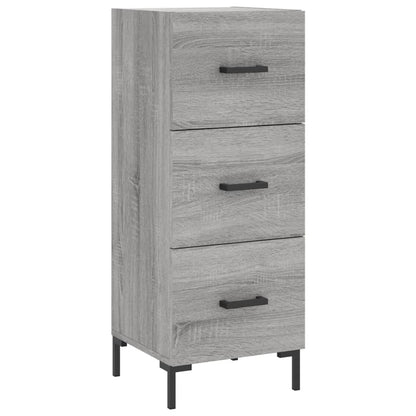 Highboard Grey Sonoma 34,5x34x180 cm Engineered Wood