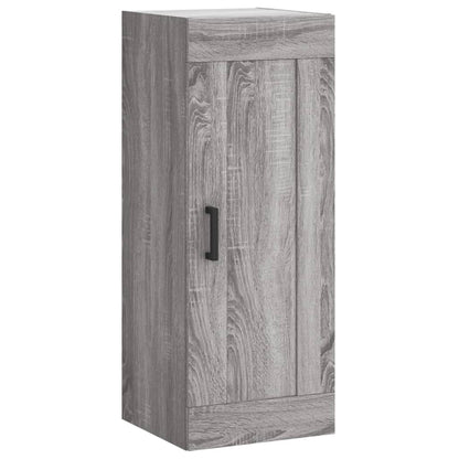 Highboard Grey Sonoma 34.5x34x180 cm Engineered Wood