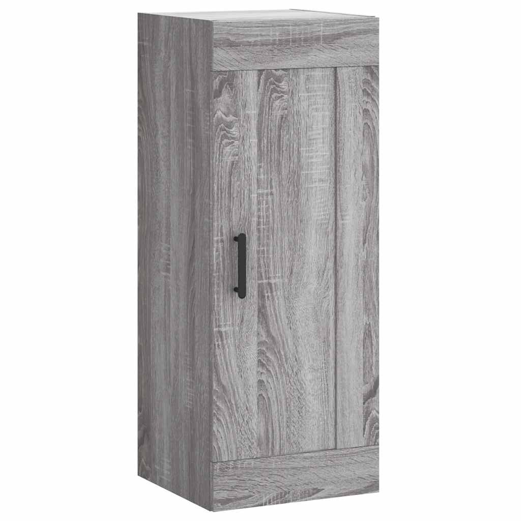 Highboard Grey Sonoma 34.5x34x180 cm Engineered Wood