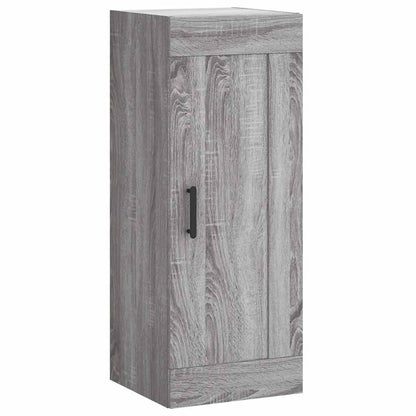 Highboard Grey Sonoma 34.5x34x180 cm Engineered Wood